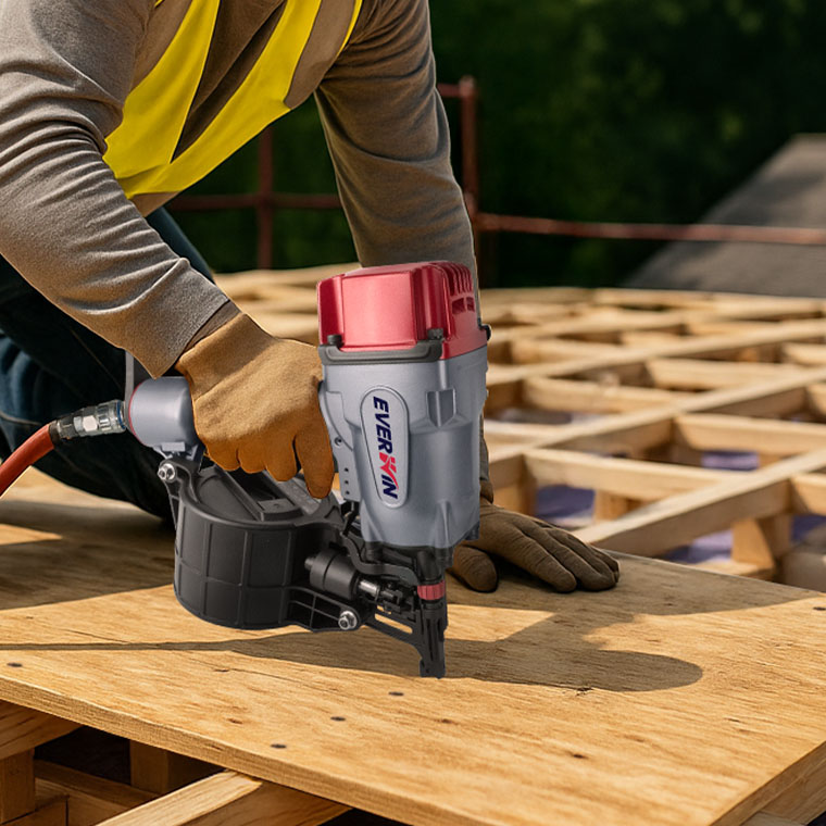 2-1/2 in Coil Nailer with Depth Adjustment for Decking